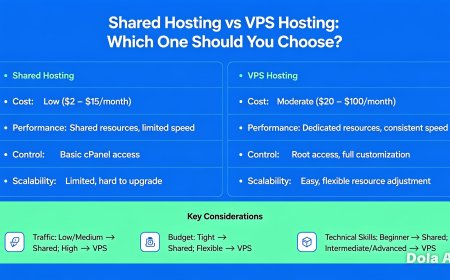Shared Hosting vs VPS Hosting: Which One Should You Choose?