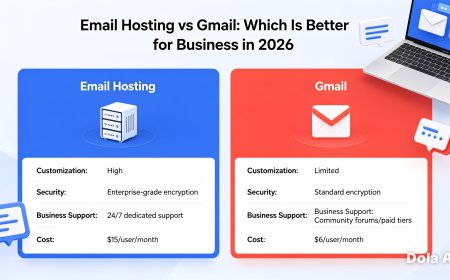 Email Hosting vs Gmail: Which Is Better for Business in 2026?