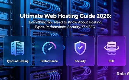 Ultimate Web Hosting Guide 2026: Everything You Need to Know About Hosting, Types, Performance, Security, and SEO