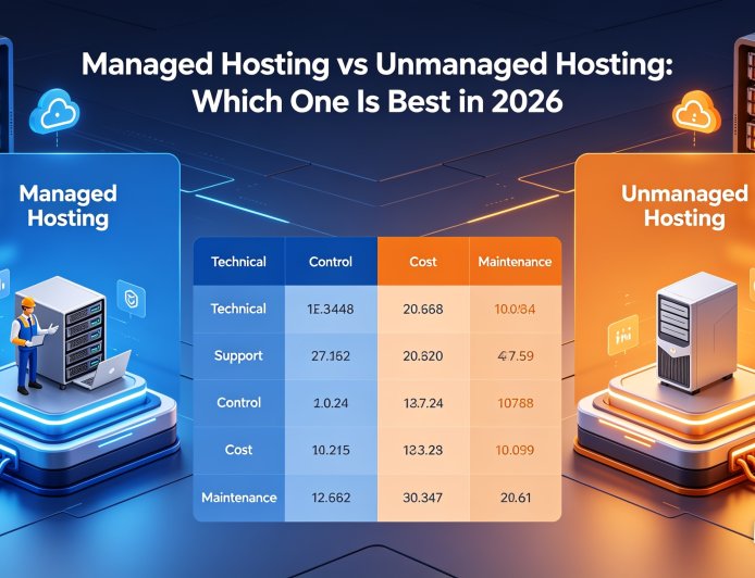 Managed Hosting vs Unmanaged Hosting: Which One Is Best in 2026?